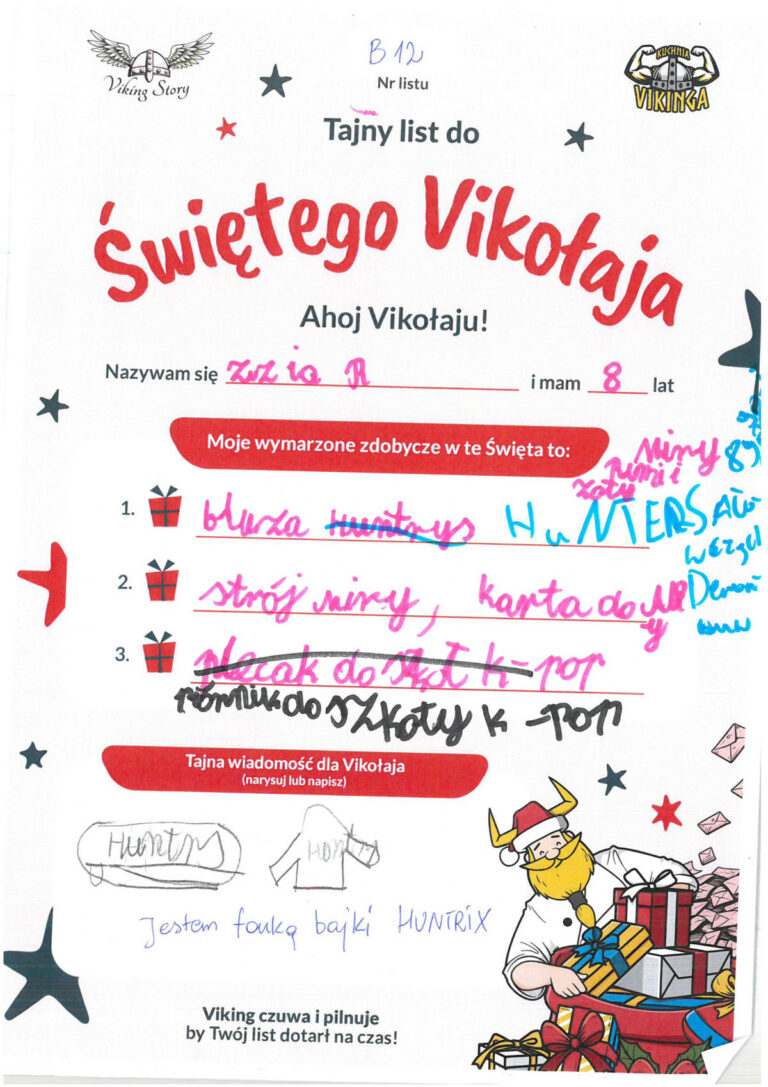 Zuia, 8 lat, nr listu B12