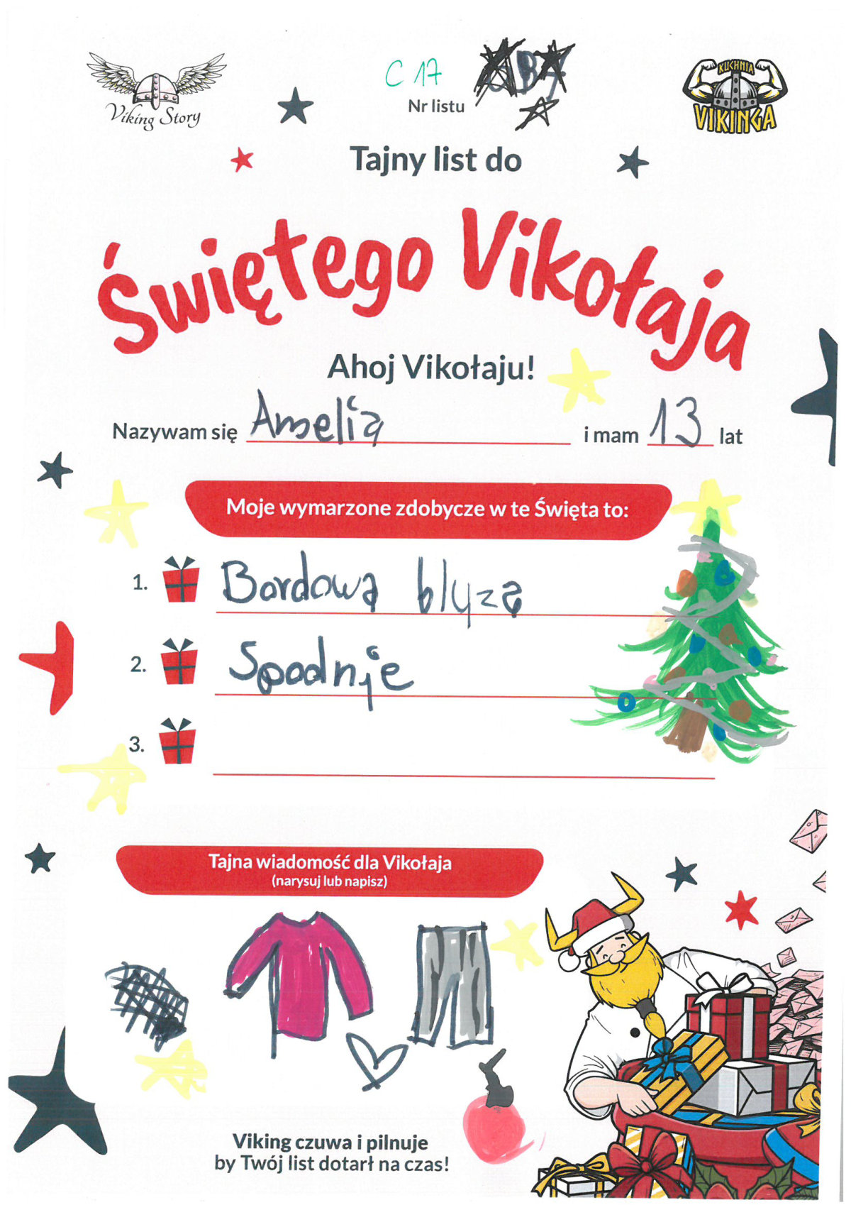 Amelia, 13 lat, nr listu C17