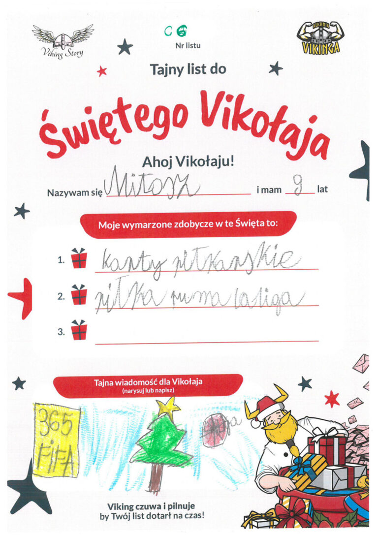 Miłosz, 9 lat, nr listu C6