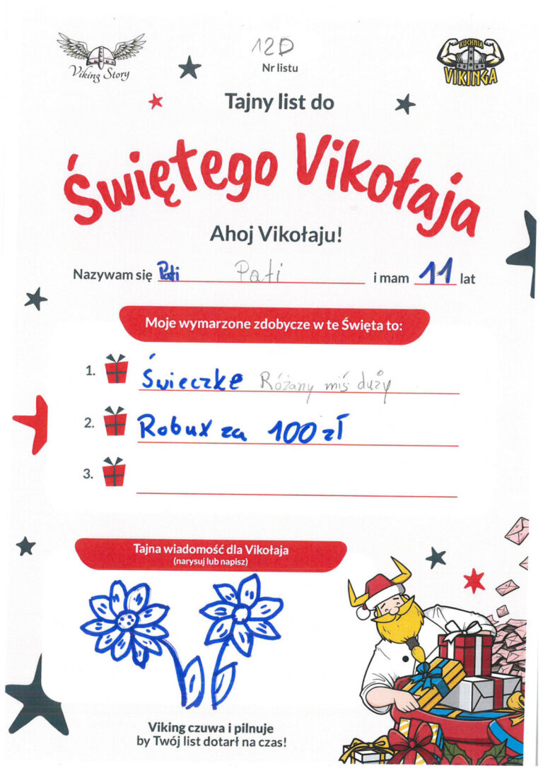 Pati, 11 lat, nr listu D12