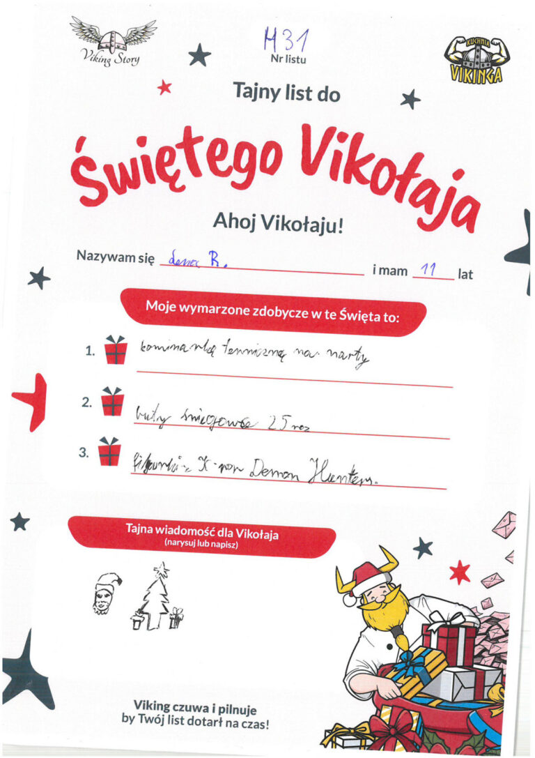 Lena, 11 lat, nr listu H31