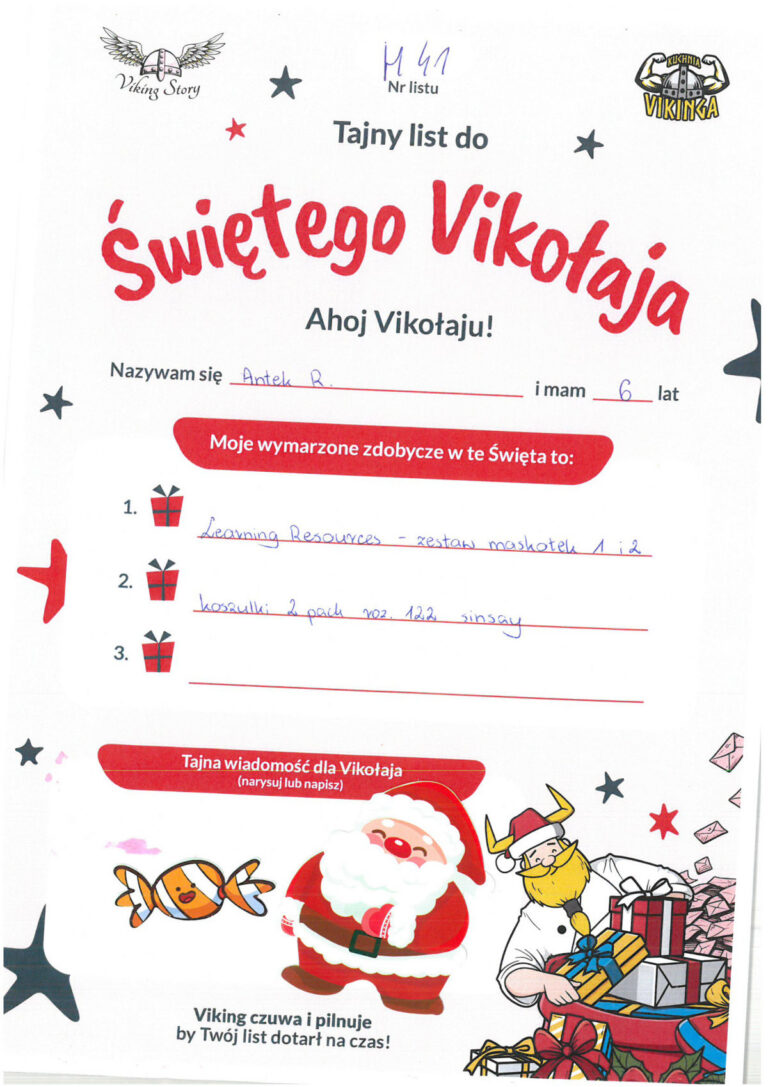 Antek, 6 lat, nr listu H41