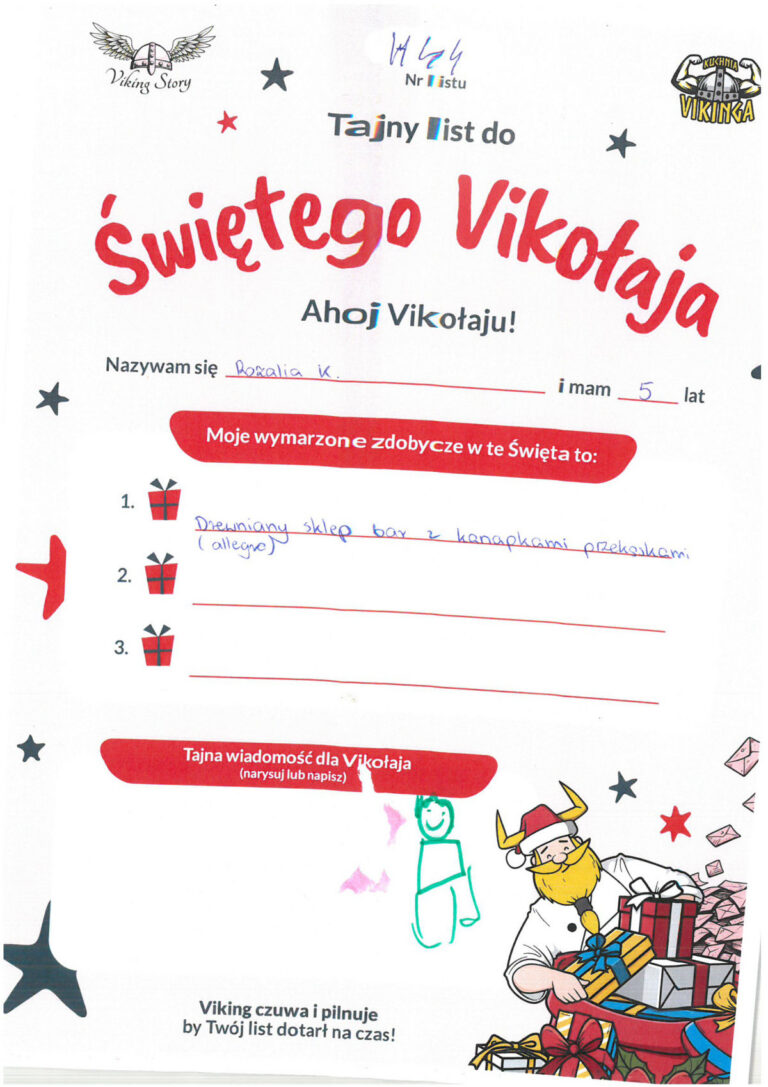 Rozalia, 5 lat, nr listu H44