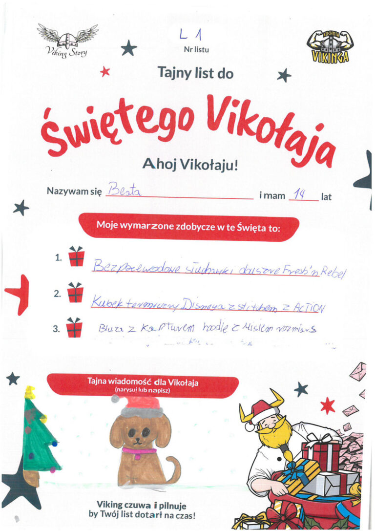 Beata, 14 lat, nr listu L1