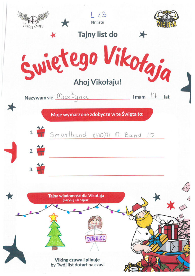 Martyna, 17 lat, nr listu L13