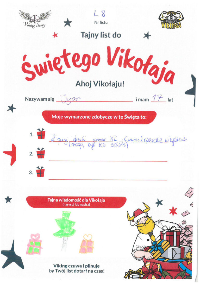 Igor, 17 lat, nr listu L8