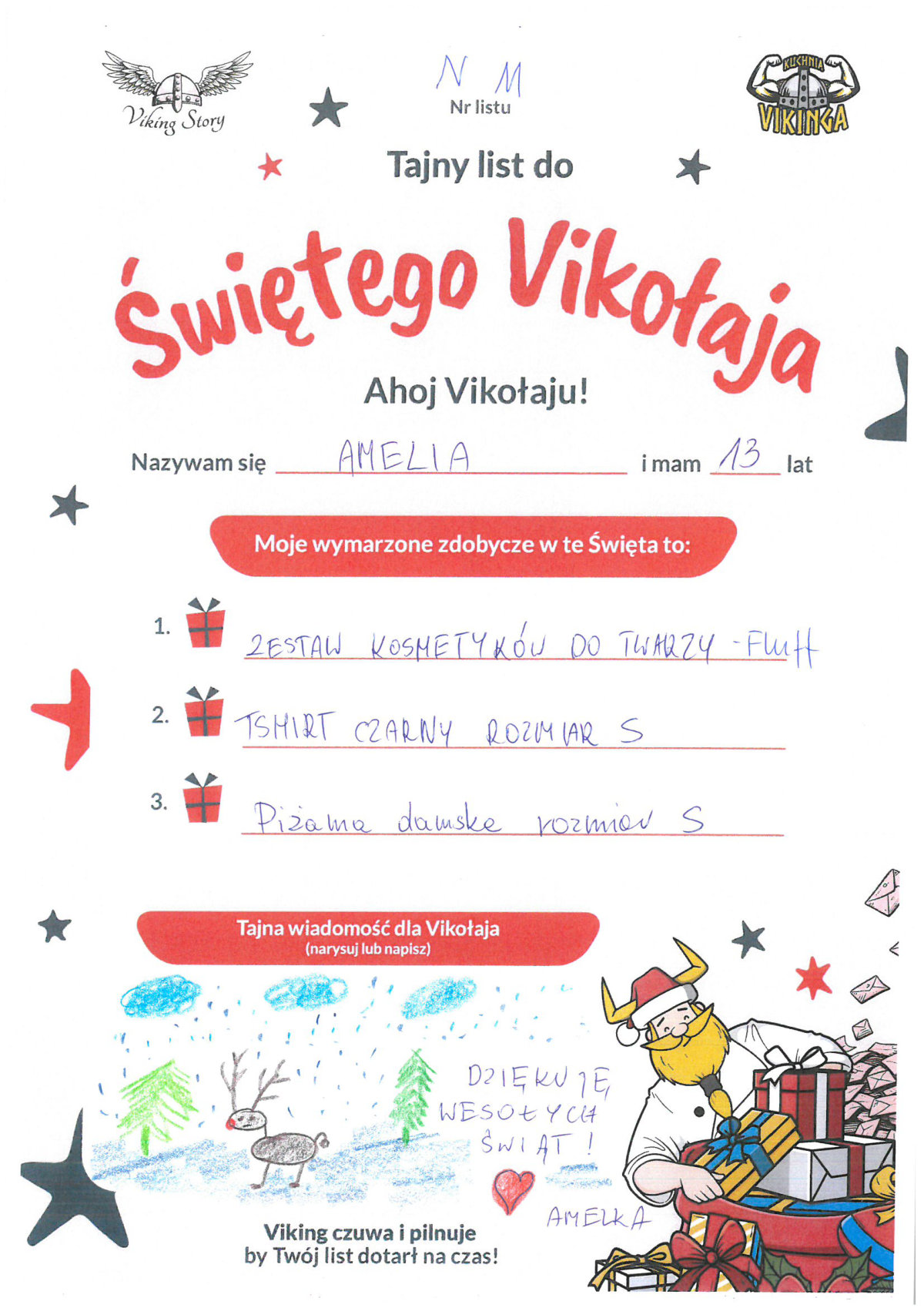 Amelia, 13 lat, nr listu N11