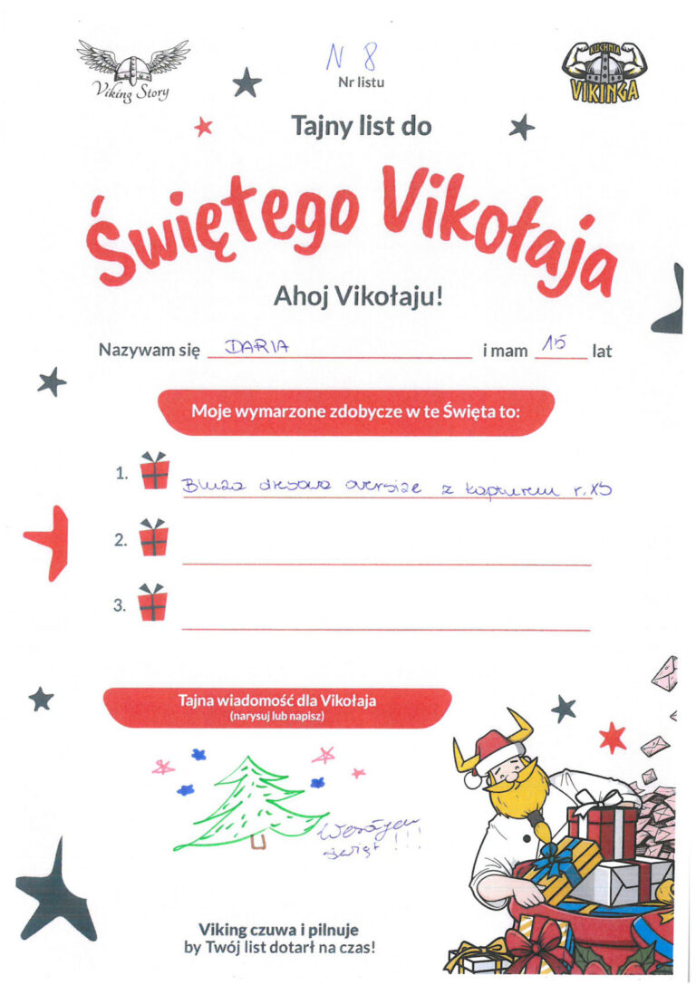 Daria, 15 lat, nr listu N8